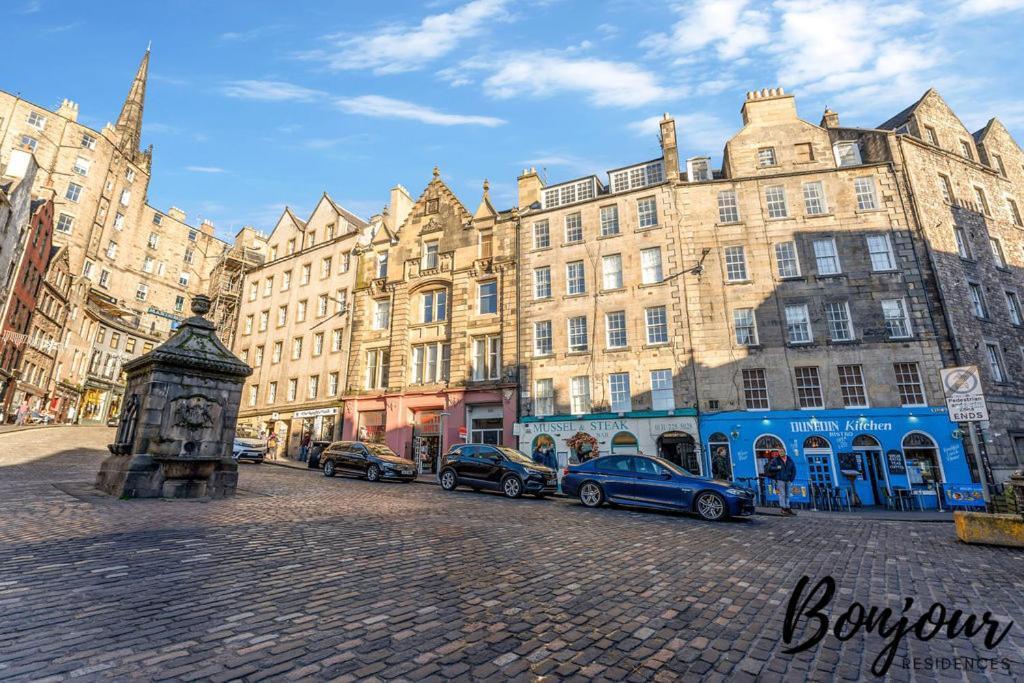 Spacious 2Br-1Ba - Grassmarket - Free Parking By Bonjour Residences Эдинбург Экстерьер фото